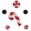 Button Pack - Merry Christmas Snowman MAIN