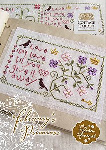 Cottage Garden Samplings - My Garden Journal - February's Primrose MAIN