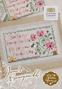 Cottage Garden Samplings - My Garden Journal - June's Honeysuckle MAIN