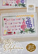 Cottage Garden Samplings - My Garden Journal - July's Delphinium THUMBNAIL