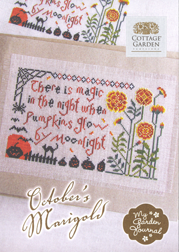 Cottage Garden Samplings - My Garden Journal - October's Marigold MAIN