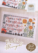Cottage Garden Samplings - My Garden Journal - October's Marigold THUMBNAIL