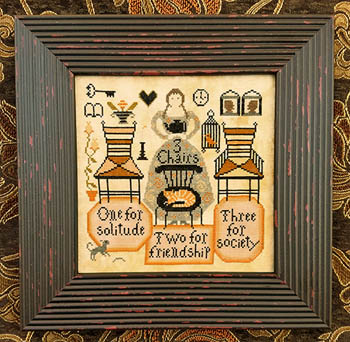 Carriage House Samplings - Three Chairs MAIN