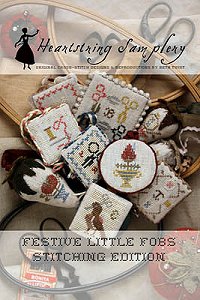 Heartstring Samplery - Festive Little Fobs - Stitching Edition MAIN