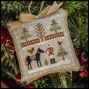 Little House Needleworks - Farmhouse Christmas 2 - Horsin' Around THUMBNAIL