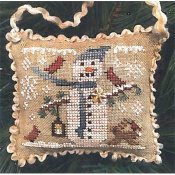 Homespun Elegance - 2017 Snowman Ornament Snowy Friends THUMBNAIL