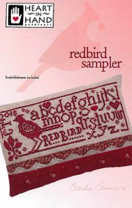 Heart In Hand Needleart - Redbird Sampler MAIN