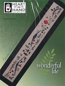 Heart In Hand Needleart - Wonderful Life MAIN
