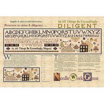 Needle Work Press - In All Things Be Exceedingly Diligent MAIN
