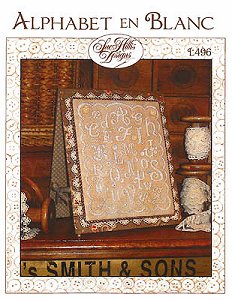 Sue Hillis Designs - Alphabet En Blanc MAIN