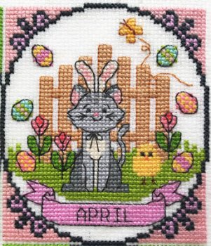 Tiny Modernist - A Year Of Animal Fun & Frolics - April MAIN