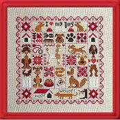 Jardin Prive' - Patchwork Aux Chiens THUMBNAIL