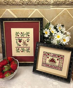 Scissor Tail Designs - I Love Strawberries MAIN