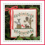 Country Cottage Needleworks - Welcome To The Forest  - Forest Raccoon And Friends Part 3 THUMBNAIL