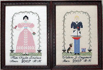 Queenstown Sampler Designs - William & Kate MAIN