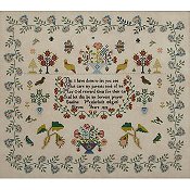 Queenstown Sampler Designs - Emeline Vanderbelt 1828 THUMBNAIL