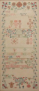 Queenstown Sampler Designs - Frances Swartz 1842 MAIN