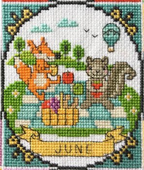 Tiny Modernist  - A Year Of Animal Fun & Frolics - June MAIN