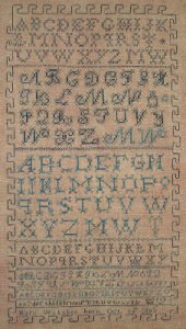 Queenstown Sampler Designs - Mary Whitaker 1805 MAIN