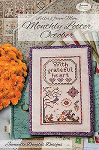 Jeannette Douglas Designs - Letters From Mom - Monthly Letter October MAIN