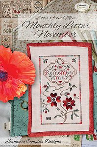 Jeannette Douglas Designs - Letters From Mom - Monthly Letter November MAIN