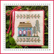 Country Cottage Needleworks - Welcome To The Forest - Blue Forest Cottage Part 4 THUMBNAIL