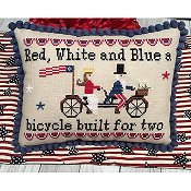 Needle Bling Designs - Bicycle Built For 2 THUMBNAIL