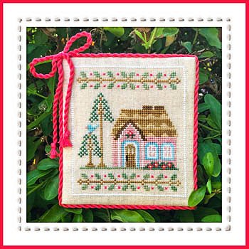 Country Cottage Needleworks - Welcome To The Forest - Pink Forest Cottage Part 5 MAIN