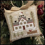 Little House Needleworks - Farmhouse Christmas 7 - Cock-A-Doodle-Do THUMBNAIL