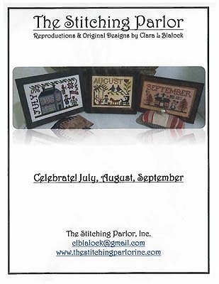 The Stitching Parlor - Celebrate!  July, August, September MAIN