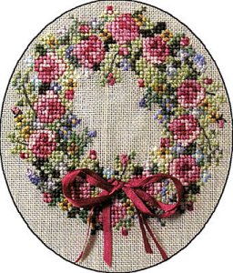 Cross-Point Designs - Summer Splendor Wreath MAIN