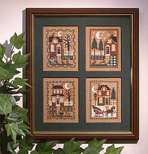 the prairie schooler cross stitch the prairie schooler four seasons ...