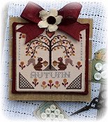 Annie Beez Folk Art - Sheltering Tree - Autumn THUMBNAIL