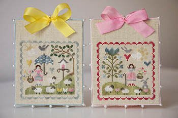 Tralala - Moutons au fil des mois Mars - Avril MAIN