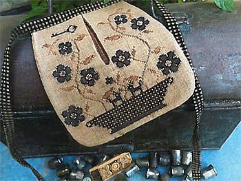 Stacy Nash Designs  - Stone Flowers Sewing Pocket MAIN