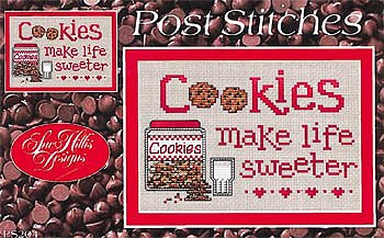 Sue Hillis Designs - Post Stitches - Cookies MAIN