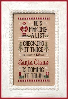 Country Cottage Needleworks - Santa's List MAIN
