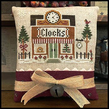Little House Needleworks - Hometown Holiday Series - #17 Clockmaker MAIN