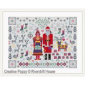 Riverdrift House - Santa & Mrs. Claus Folkies THUMBNAIL