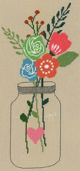 Imaginating - Mason Jar Flowers 3190 MAIN