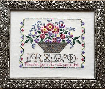 Rosewood Manor - Thank You Friend (with buttons & threads) MAIN