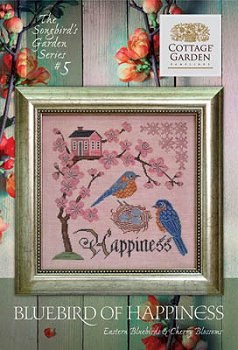 Cottage Garden Samplings - Songbird's Garden 5 - Bluebird of Happiness MAIN