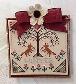 Annie Beez Folk Art - Sheltering Tree - Winter THUMBNAIL