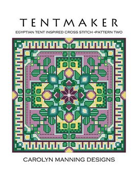 Carolyn Manning Designs - Tentmaker Egyptian Tent Inspired Cross Stitch Pattern Two MAIN