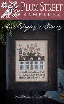 Plum Street Samplers - Miss Bingley's Library MAIN