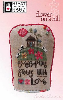 Heart In Hand Needleart - Flower On A Hill MAIN
