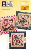 Heart In Hand Needleart - Square Dance (Jan-Feb-March) THUMBNAIL