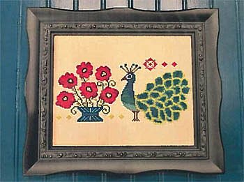 Vintage NeedleArts - Poppycock Peacock MAIN