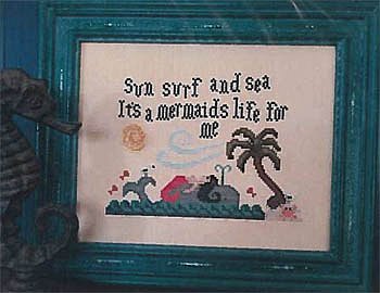 Vintage NeedleArts - It's A Mermaids Life For Me MAIN