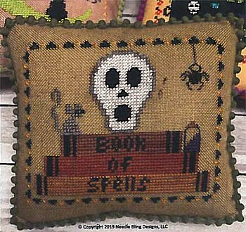 Needle Bling Designs - Book of Spells (Halloween Mini Series 7 of 7) MAIN